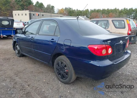 2006 Toyota Corolla Le z USA, uszkodzony, nr VIN 2T1BR32E26C621604